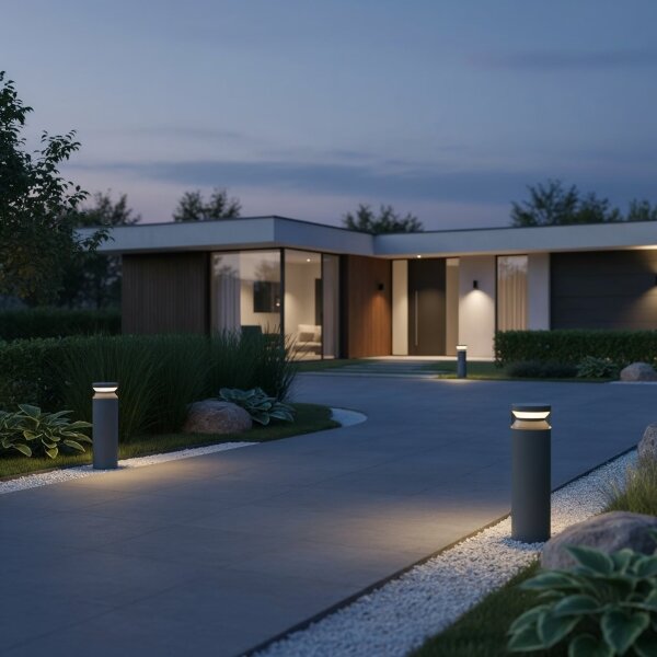 Lampă LED de exterior Ideal Lux BOEING LED/14W/230V 40 cm IP65 antracit