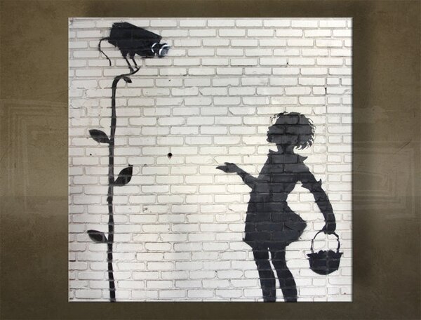 Tablouri PATRAT Street ART - 30x30 cm