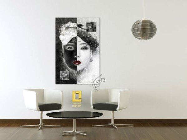 Ying &amp; Yang / Tom Loris 045W1 - 60x40 cm