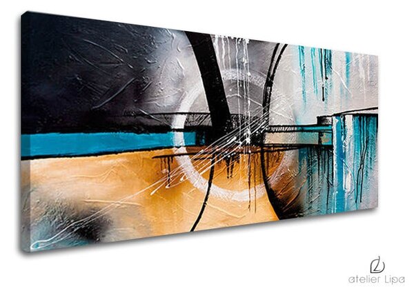 Reproducere pe pânză ABSTRACT - 80x40 cm