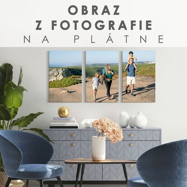 Tablou de perete din fotografie - 3 PARȚI - 60x40 cm