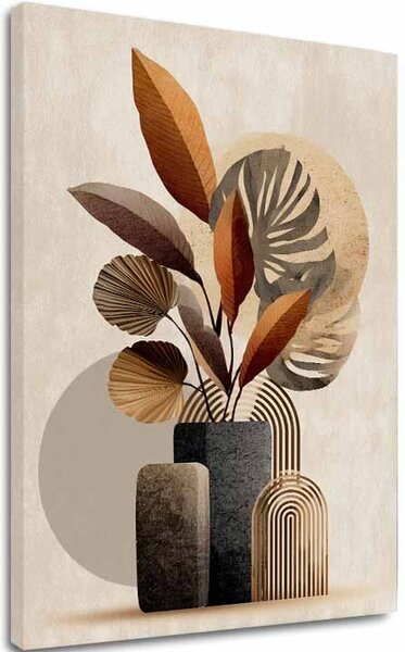 Tablou canvas Vas rustic - Motiv elegant - 60x90 cm