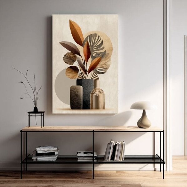 Tablou canvas Vas rustic - Motiv elegant - 60x90 cm