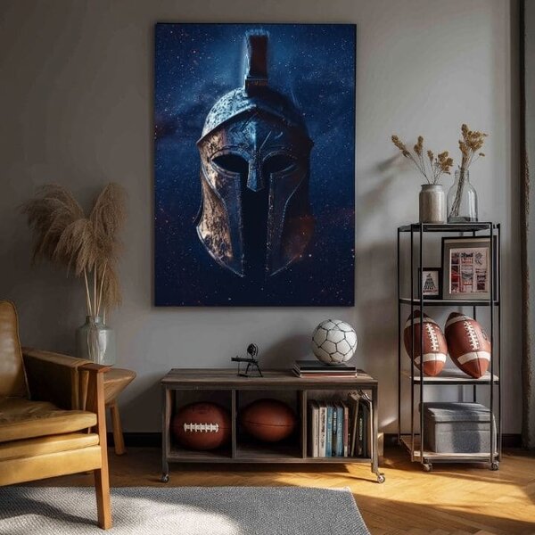 Tablou canvas SPARTAN WARRIOR - Simbol al curajului - 60x90 cm
