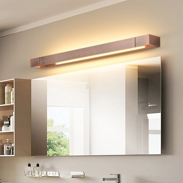 Brilagi-LED Aplica pentru oglindă de baie AQUA LINE LED/18W/230V 60 cm IP44 bronz