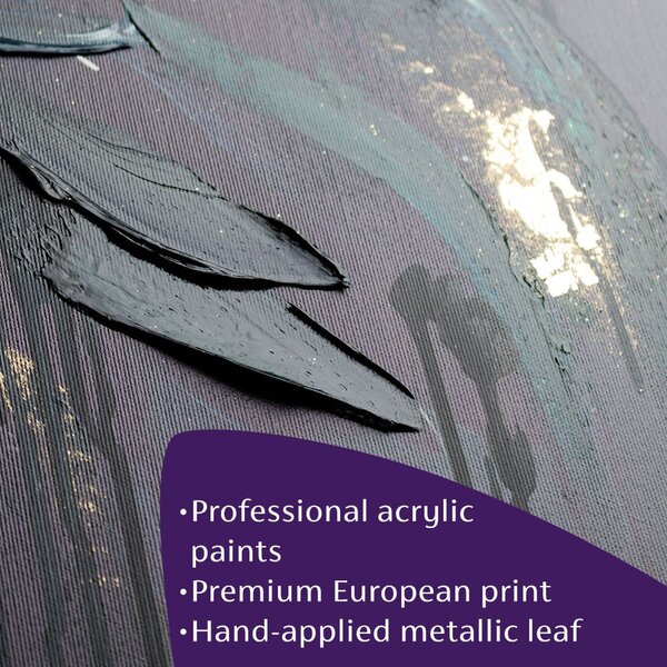 Tablou pictat manual fluturi Wings of Eternity - 100% original acrilic pictat - 40x60 cm