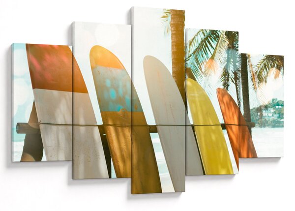 Tablou - Plăci de surf (150x105 cm)