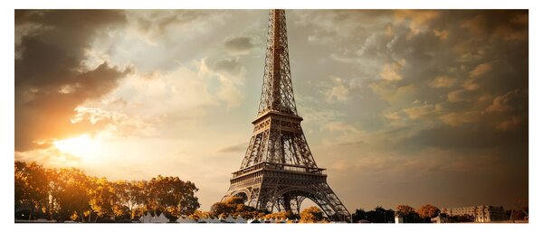 Tablou - Turnul Eiffel. Paris, Franța (120x50 cm)