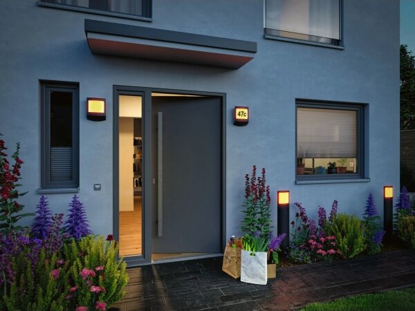 Paulmann 94515 - LED/8,5W IP44 Placă iluminată pentru număr de casă dimabilă PADEA 230V