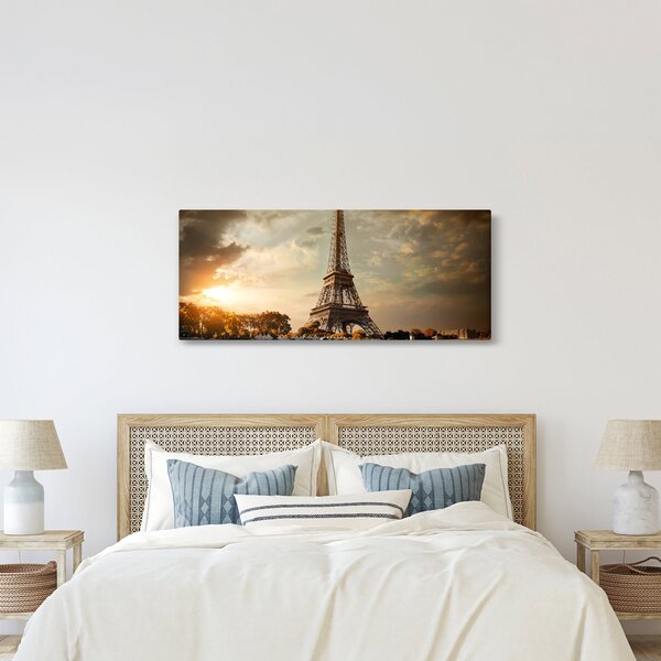 Tablou - Turnul Eiffel. Paris, Franța (120x50 cm)