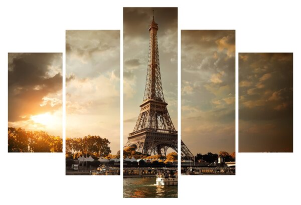 Tablou - Turnul Eiffel. Paris, Franța (150x105 cm)