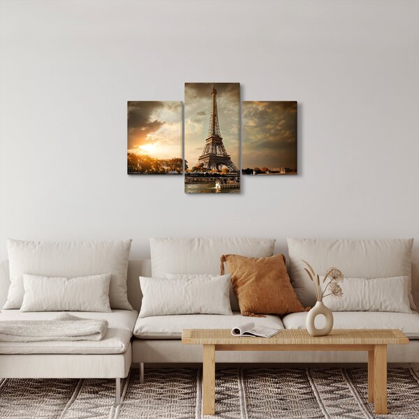 Tablou - Turnul Eiffel. Paris, Franța (90x60 cm)
