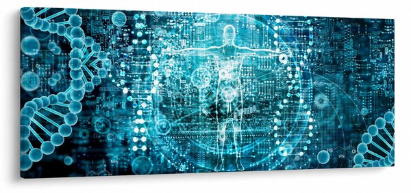 Tablou - Genetică (120x50 cm)