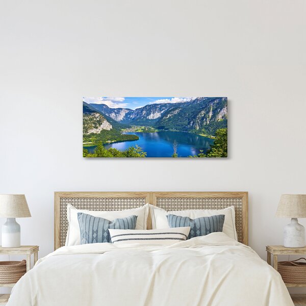 Tablou - Lacul Hallstatt, Hallstatt, Austria (120x50 cm)