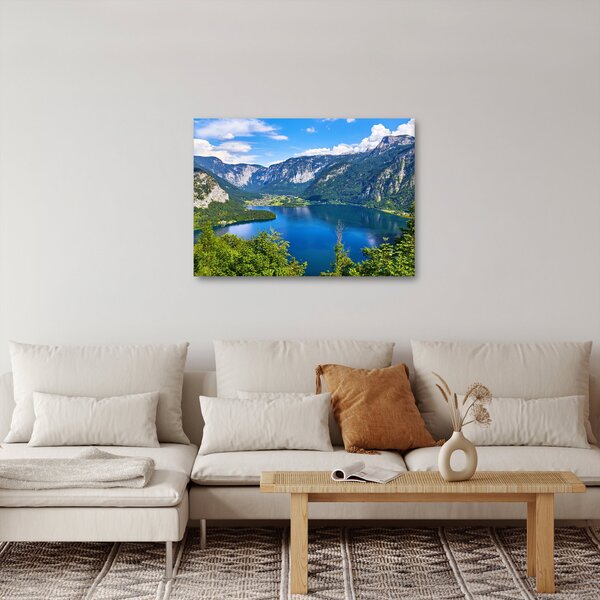 Tablou - Lacul Hallstatt, Hallstatt, Austria (70x50 cm)