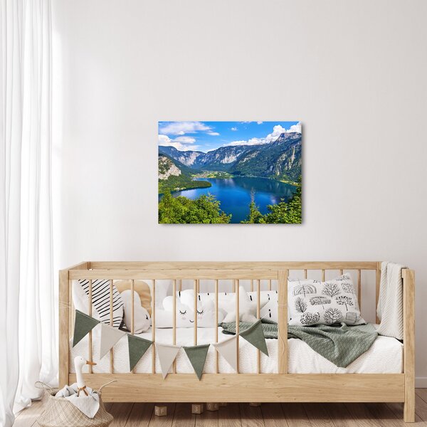 Tablou - Lacul Hallstatt, Hallstatt, Austria (70x50 cm)