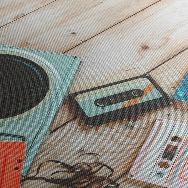 Tablou - Radio retro (90x60 cm)