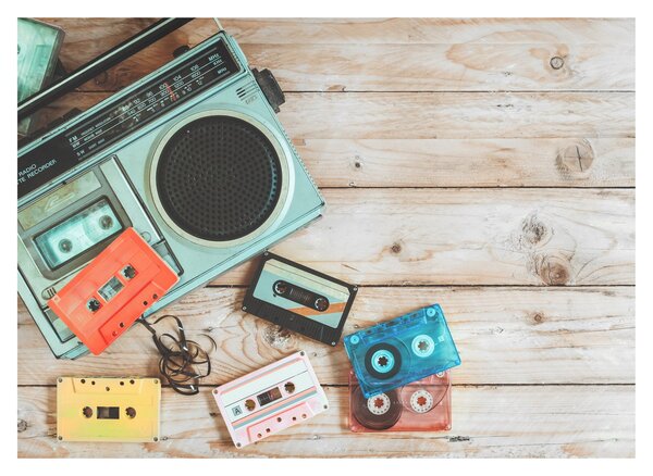 Tablou - Radio retro (70x50 cm)