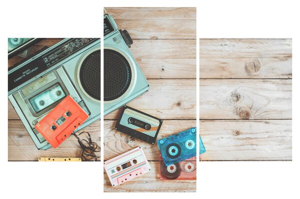 Tablou - Radio retro (90x60 cm)