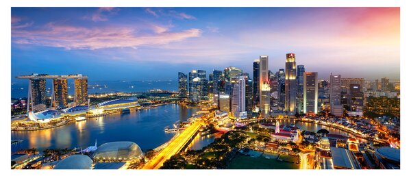 Tablou - Singapore, Asia (120x50 cm)
