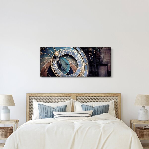 Tablou - Orloj, Praga (120x50 cm)
