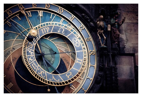 Tablou - Orloj, Praga (90x60 cm)