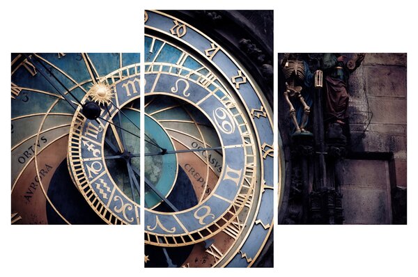 Tablou - Orloj, Praga (90x60 cm)