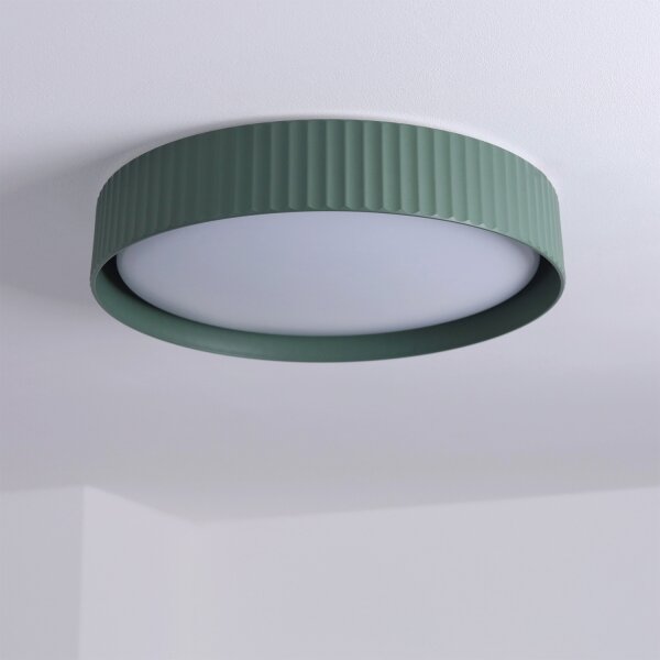 Brilagi - Plafonieră LED dimabilă LUCIA LED/48W/230V diam. 41 cm verde + telecomandă