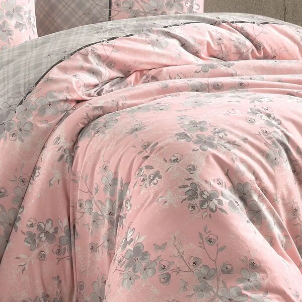 Lenjerie de pat bumbac satinat 2 persoane,homs,serie H280,00064