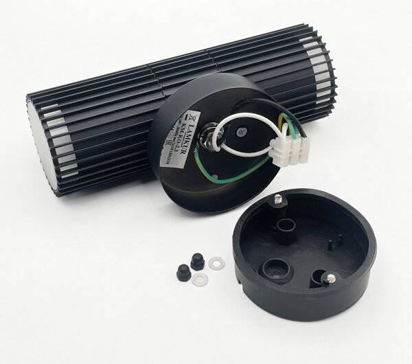 Aplică de perete pentru exterior LANTHEA, spot 2x GU10, 11W, 230V, IP44, negru