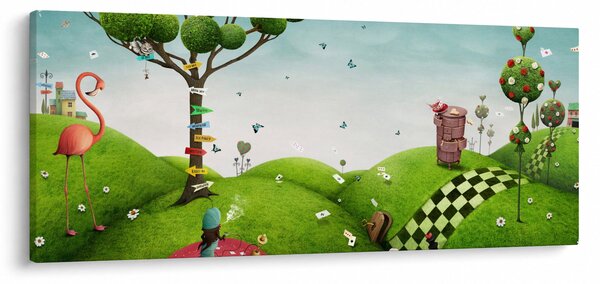 Tablou - Peisaj minunat (120x50 cm)