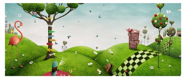 Tablou - Peisaj minunat (120x50 cm)
