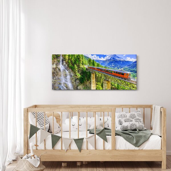 Tablou - Matterhorn, Zermatt, Valais, Elveția (120x50 cm)