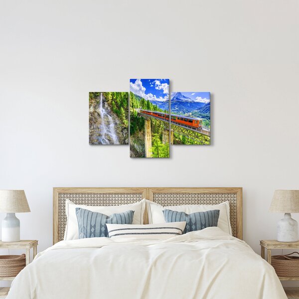 Tablou - Matterhorn, Zermatt, Valais, Elveția (90x60 cm)