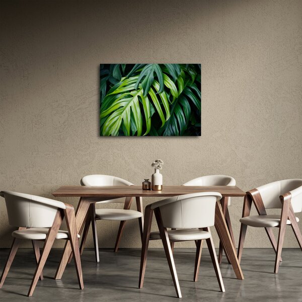 Tablou - Frunze tropicale (70x50 cm)