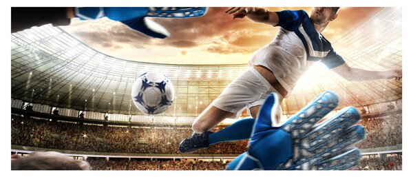 Tablou - Fotbalist (120x50 cm)