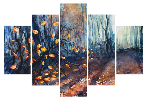 Tablou - Razele solare de toamnă (150x105 cm)