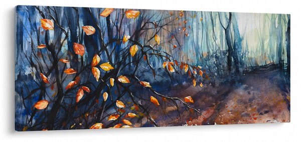 Tablou - Razele solare de toamnă (120x50 cm)