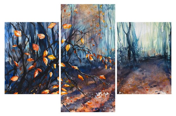 Tablou - Razele solare de toamnă (90x60 cm)