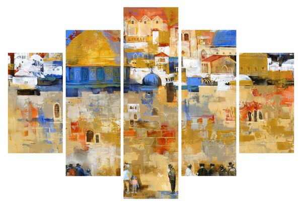 Tablou - Zidul plângerii, Ierusalim, Israel (150x105 cm)