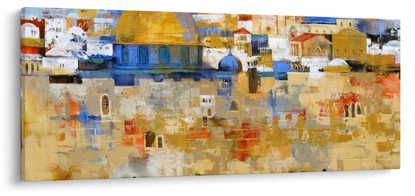 Tablou - Zidul plângerii, Ierusalim, Israel (120x50 cm)
