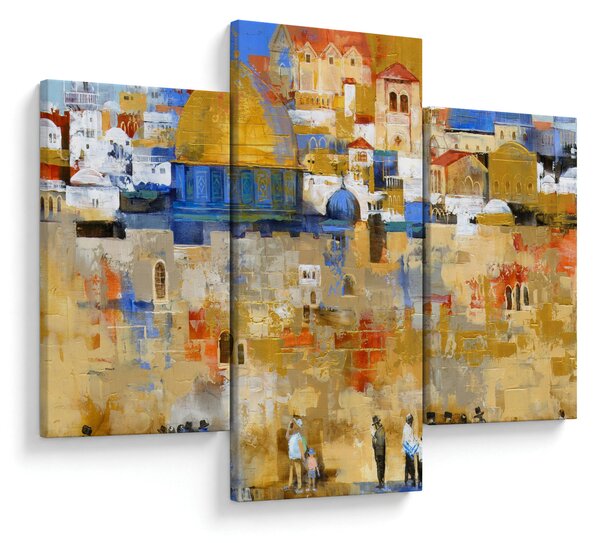 Tablou - Zidul plângerii, Ierusalim, Israel (90x60 cm)