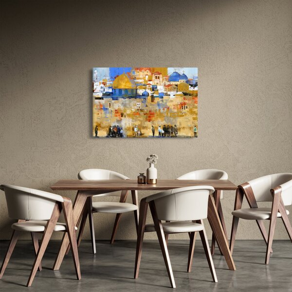 Tablou - Zidul plângerii, Ierusalim, Israel (90x60 cm)