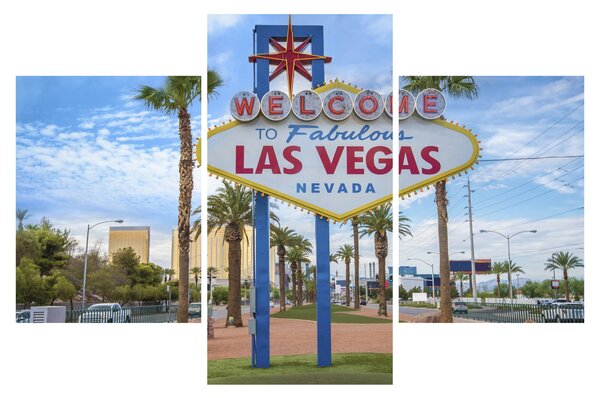 Tablou - Las Vegas (90x60 cm)