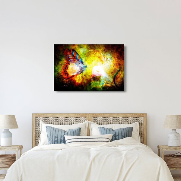 Tablou - Fluture spațial (90x60 cm)