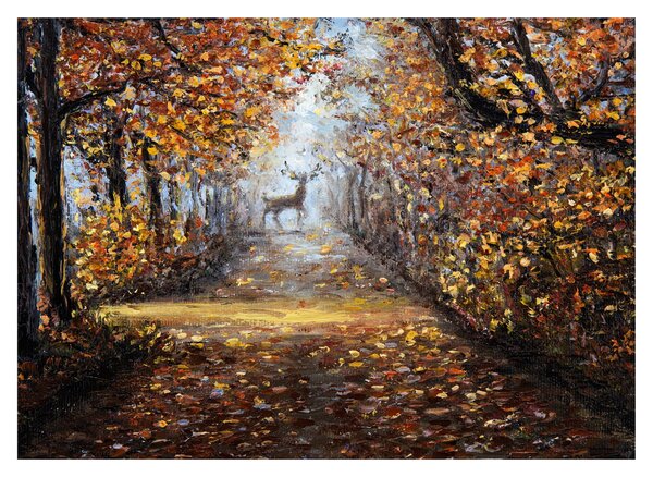 Tablou - Spiritul pădurii (70x50 cm)