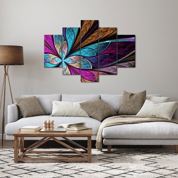 Tablou - Floare, abstracție (150x105 cm)