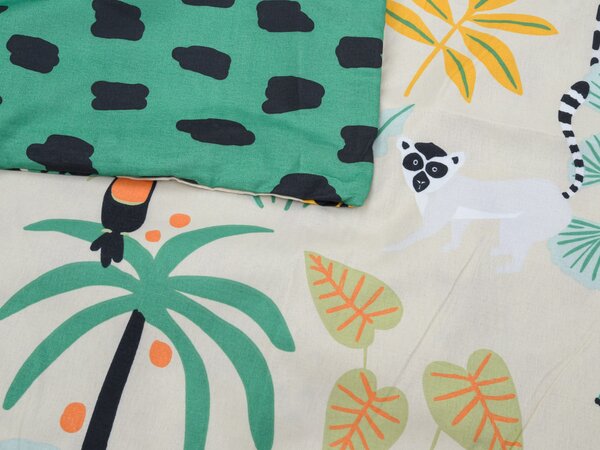 Fata de perna din microfibra JUNGLE FRIENDS 70x90 cm, colorat