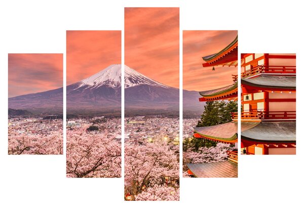 Tablou - Fujiyoshida, Japonia (150x105 cm)