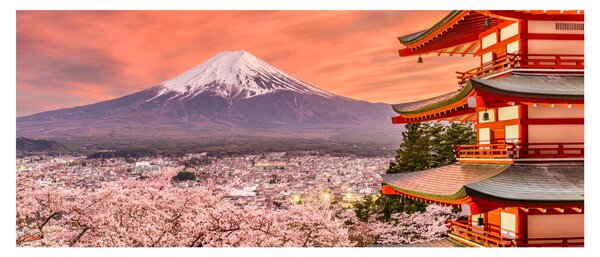 Tablou - Fujiyoshida, Japonia (120x50 cm)